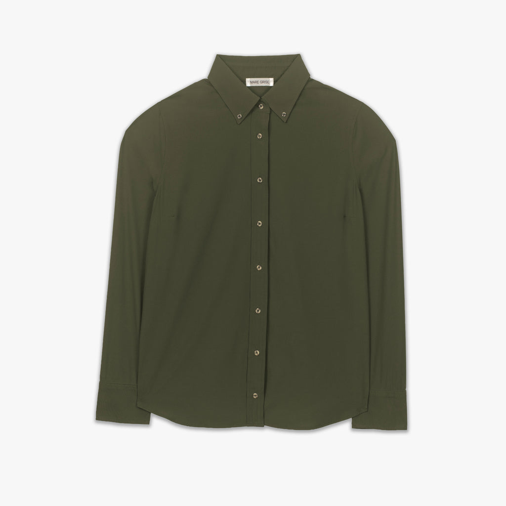 Button Down - Olive