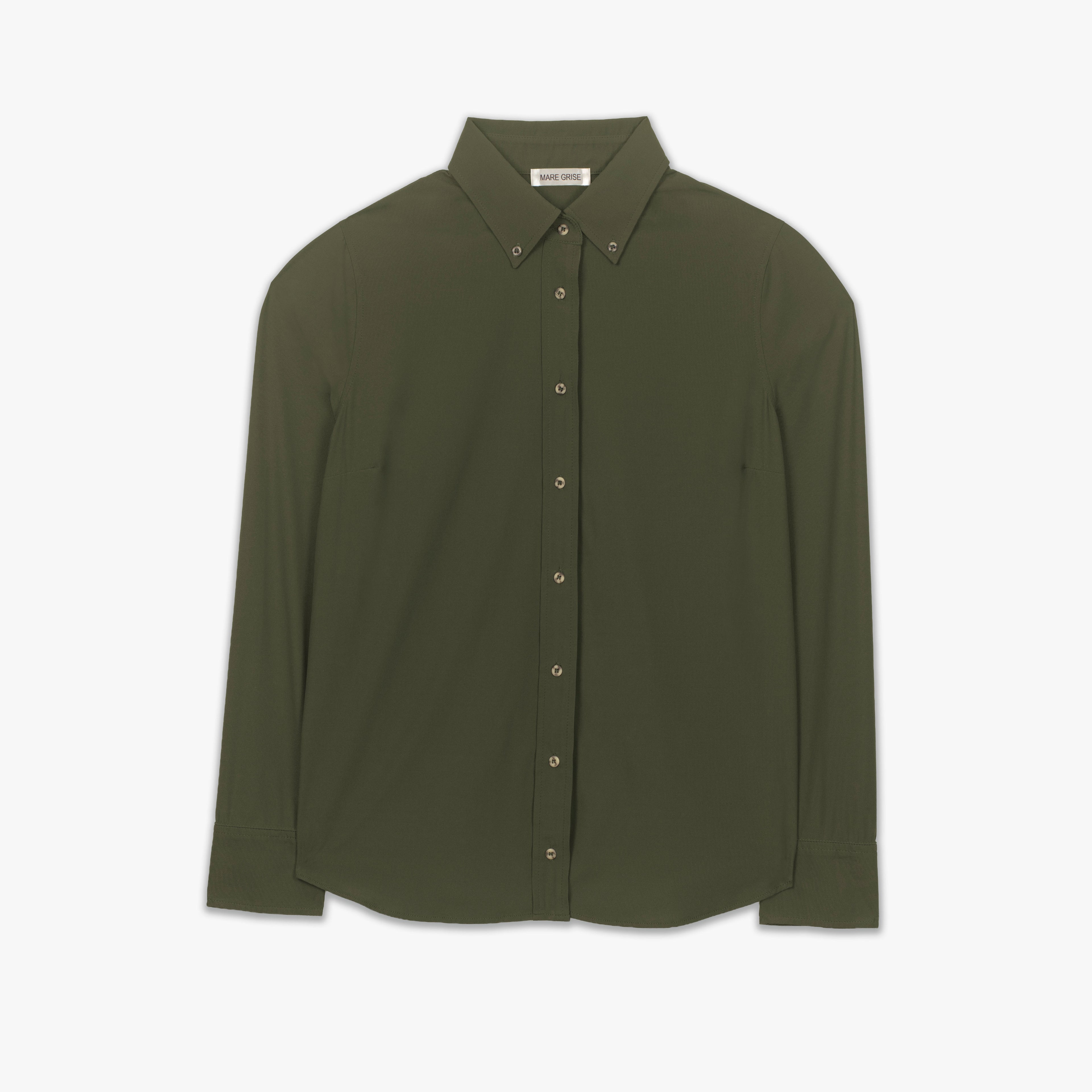 Button Down - Olive