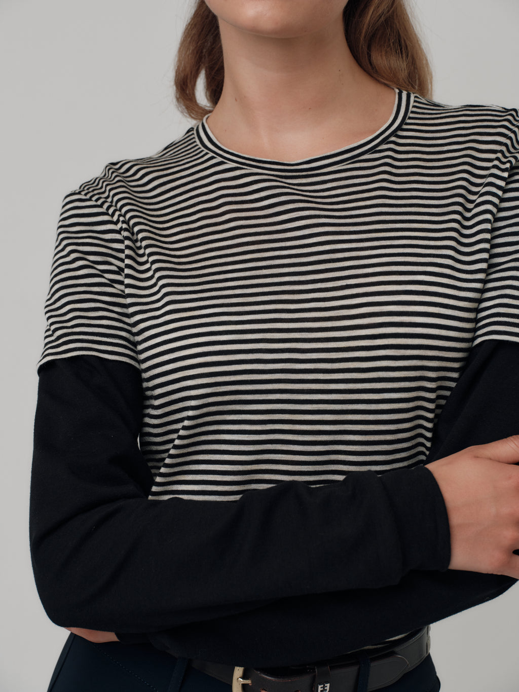 Striped Layered Tee