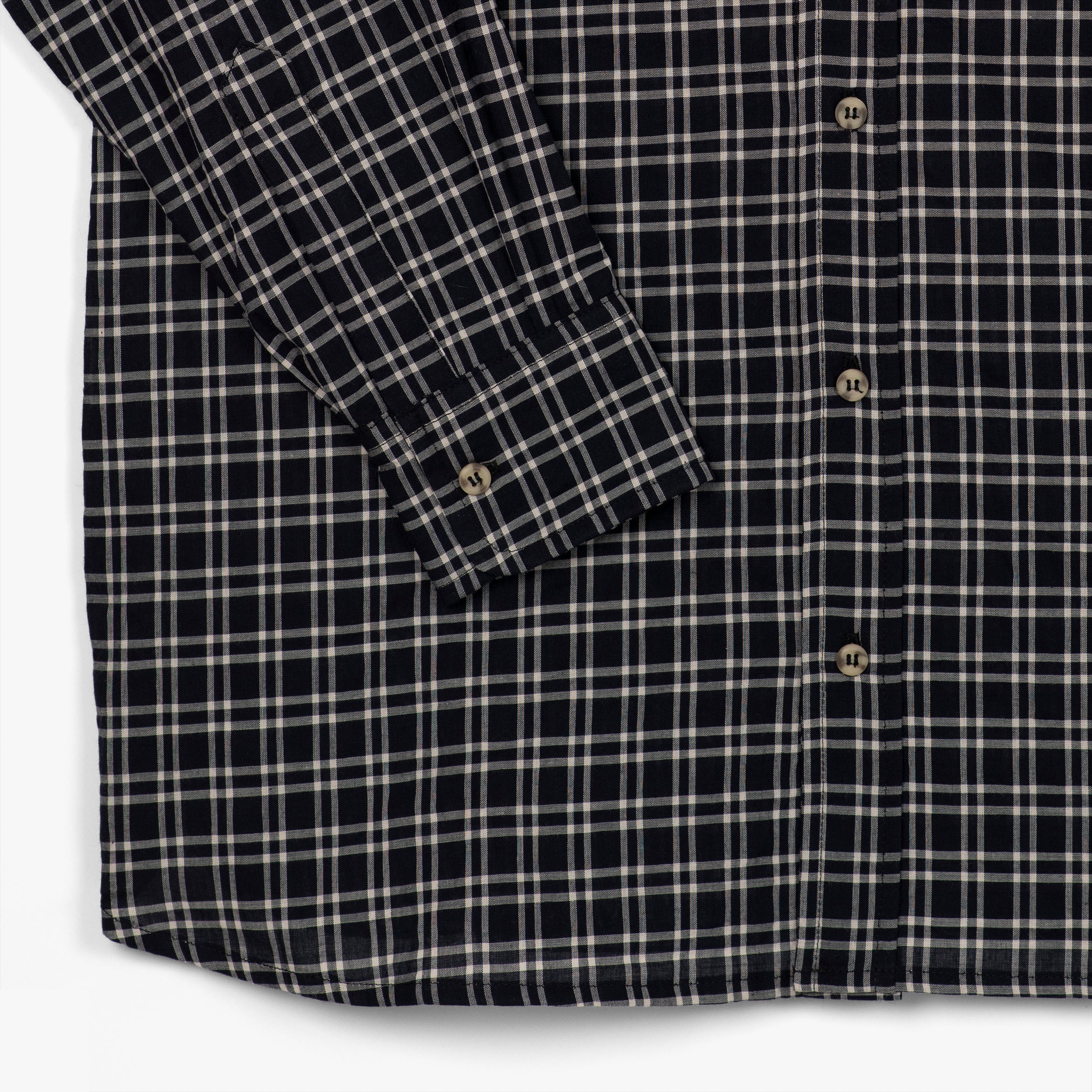 Oxford - Black/Ecru Check